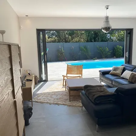 Villa + Piscine Chauffee A Chiberta, Plage A Pieds ビアリッツ